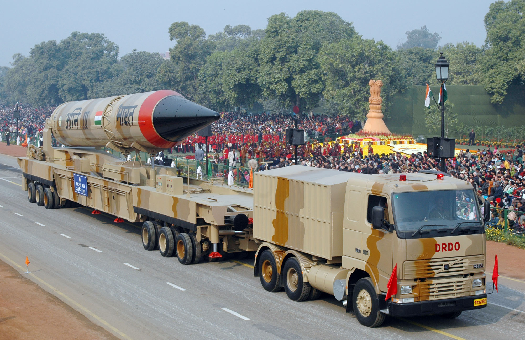 India test-fires Agni-3 missile with 3,000-km range
